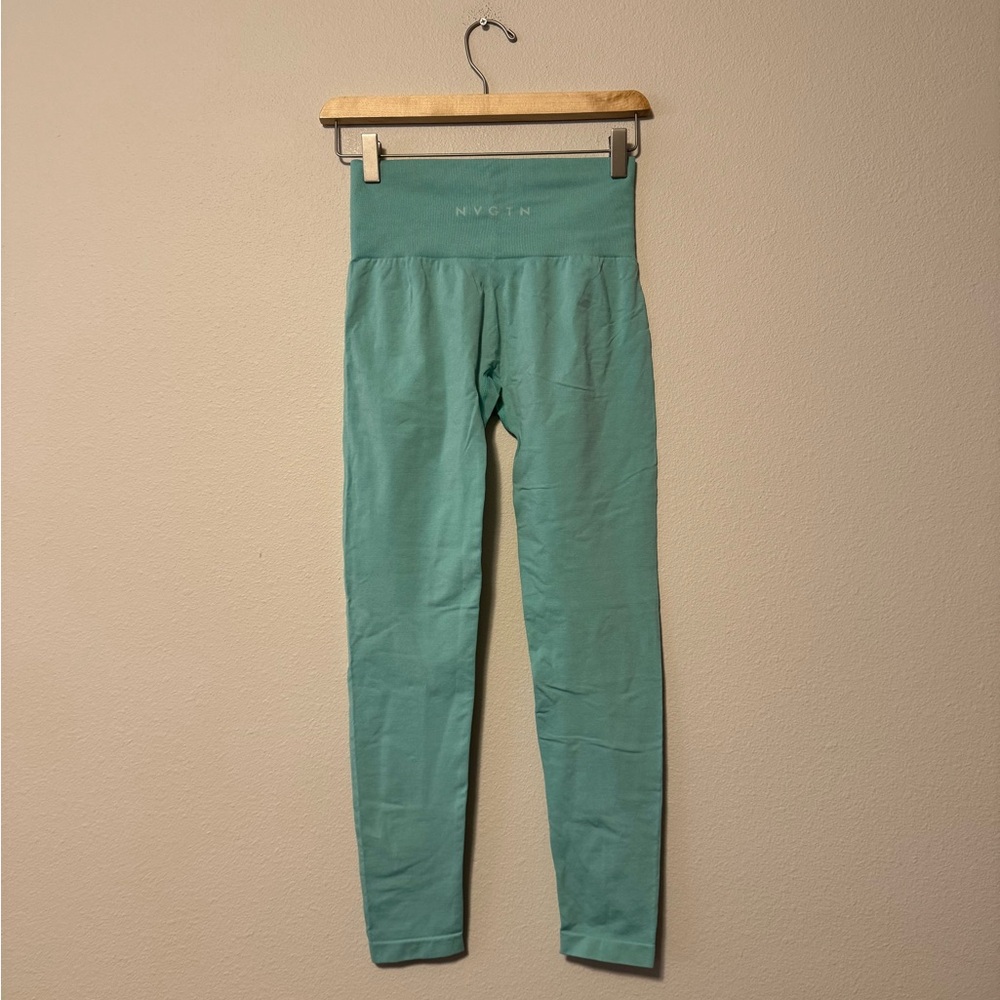 5/$55 !! 🔥 NVGTN mint color Leggings - Picture 3 of 3